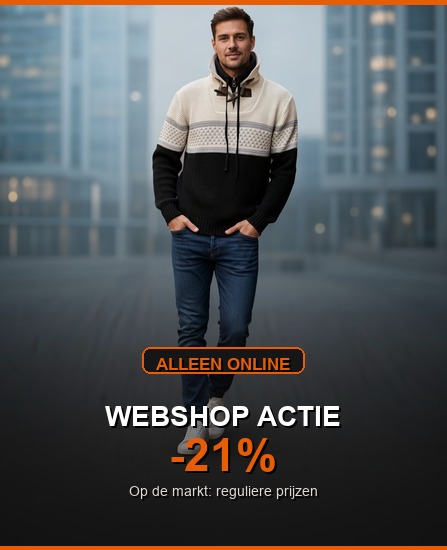 Webshop actie — markt normale prijzen