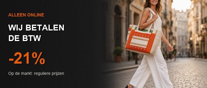 21% online · markt normale prijzen