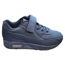 Airvibe Full Black Sneaker | Kids