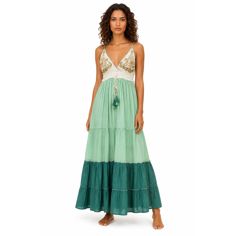 Beachy Boho Beauty Mint Green
