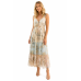 Beachy Boho Beauty broken white baby blue