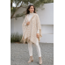 Labyrint Poncho Beige Créme